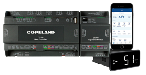 Copeland CC200 - 米国製分散制御コントローラ